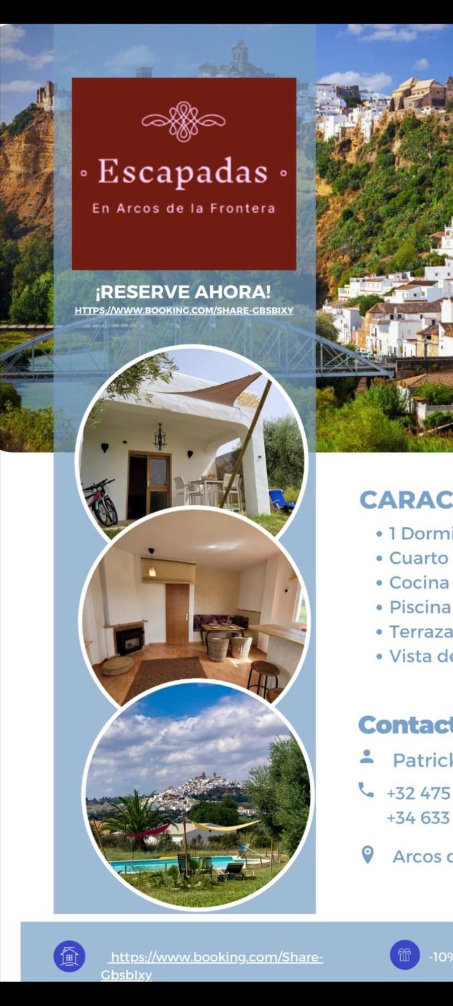 Bungalow -Escapadas En Arcos De La Frontera Exteriér fotografie